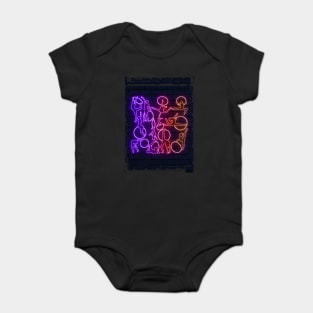 Gymastics neon Baby Bodysuit